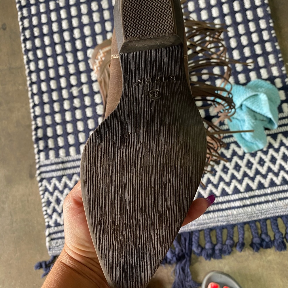 Fringe boots (Roper) 6.5 - Picture 6 of 7